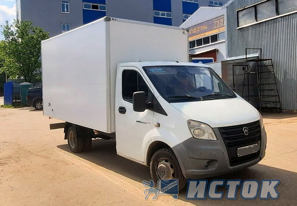 Фургон по технологии легкий сэндвич из панелей 30 мм на Газель Некст