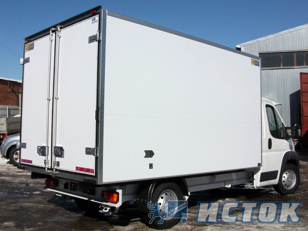 Изотермический фургон по технологии легкий «сэндвич» на шасси «Fiat»