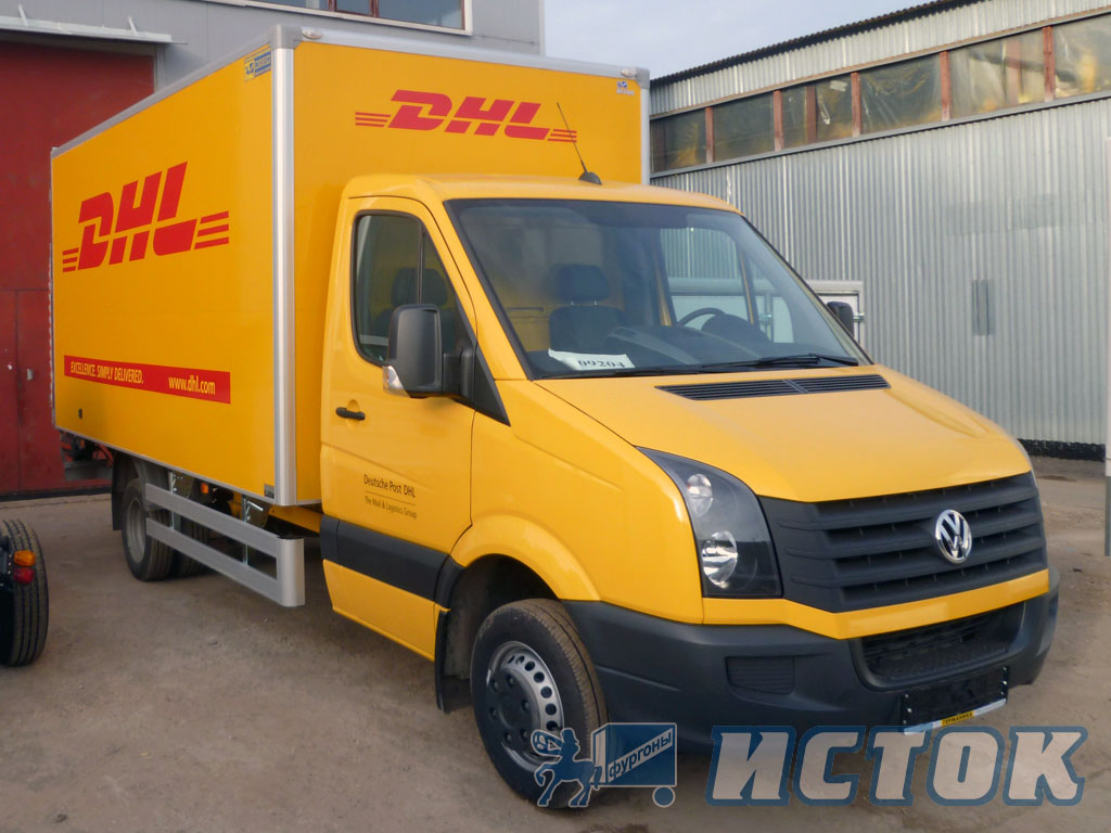 Фургон легкий «сэндвич» на шасси «Volkswagen» для компании «DHL»
