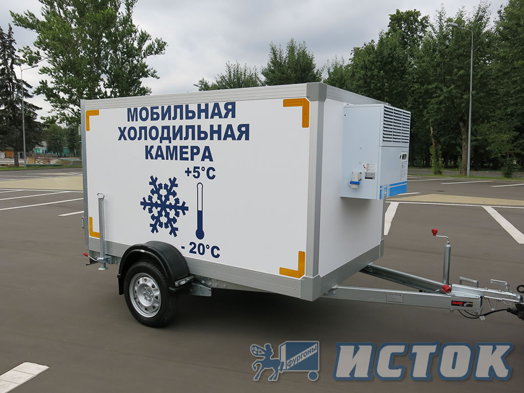 Прицеп мобильная холодильная камера с установкой «Zanotti S.p.A» BAS221N113