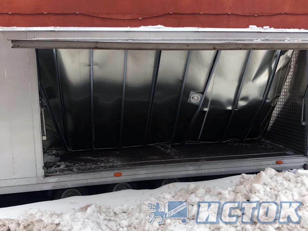 Ремонт прицепа фургона