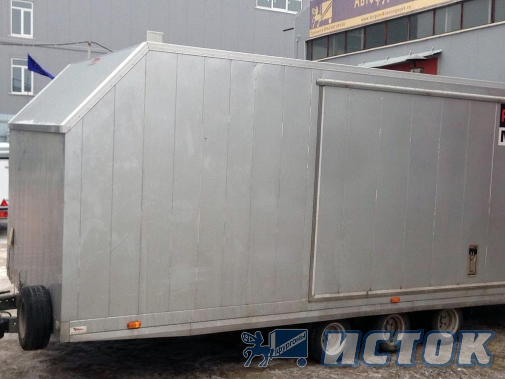 Ремонт прицепа фургона